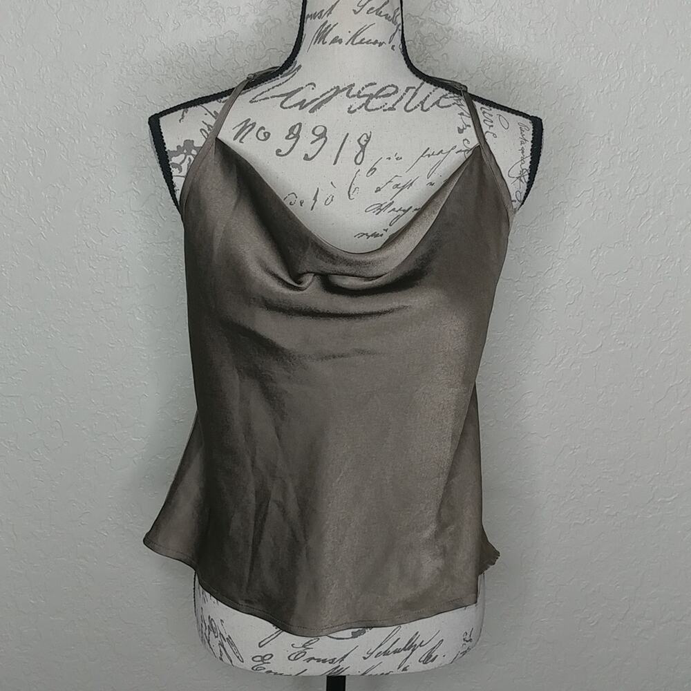 Illa Illa Cowl Neck Racerback Tank Top Size M